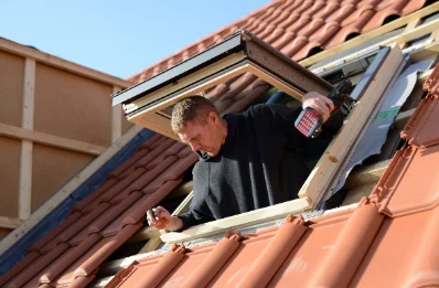 Pose de fenêtres de toit Velux à Belmesnil
